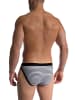 Olaf Benz Slip RED2475 Retrobrief in white-grey