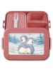Mr. & Mrs. Panda Snack Box Pinguine Kuscheln Design ohne Spruch in Rot Pastell