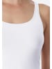 UNCOVER BY SCHIESSER Unterhemd / Tanktop Cotton in Weiß / Sand