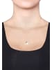 Elli Halskette 925 Rosegold Herz, Bi Color_Tri Color in Silber