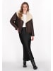 DreiMaster Vintage Women Jacket in coffee brown
