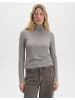 someday. Kirosie soft Rollkragenshirt mit Rippstruktur in Taupewood Melange Light