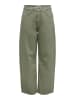 ONLY Barrel-Fit-Umstandsjeans in Smokey Olive