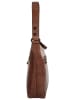SPIKES & SPARROW Umhängetasche echt Leder in cognac