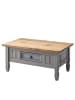 home24 Couchtisch FINCA RUSTICA in Kiefer Grau