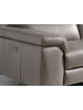 Angel Cerdá Relax-Sofa 6122 in Grau / Stahl
