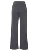 LASCANA Homewearhose in anthrazit-meliert