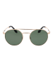 Range Rover Männer Sonnenbrille Rund Gold