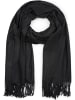 styleBREAKER Schal in Schwarz