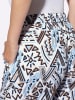 Heine Jersey-Hose in weiß-eisblau-bedruckt