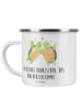 Mr. & Mrs. Panda Camping Emaille Tasse Gastgeschenke Dankeschön ... in Transparent