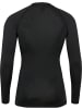 Hummel T-Shirt "Hmlbl Performance Tee L/S" in Schwarz