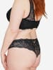 SugarShape Brazilian-Slip Eliana Velvet in black