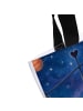 Mr. & Mrs. Panda Schultasche Sternzeichen Waage Design mit Spruch in Weiß