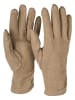 styleBREAKER Touchscreen Handschuhe in Khaki-Braun