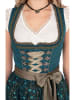 Krüger Dirndl Midi Dirndl 115366 in Petrol