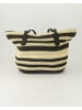 Seidenfelt Shopper in Schwarz