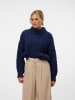 Vero Moda Strickpullover in Navy Blazer