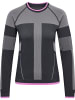 Hummel T-Shirt Raglanärmel Hmlseamless Damen in OBSIDIAN