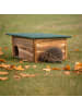 relaxdays Igelhaus in Geflammt - (B)57 x (H)25 x (T)44 cm