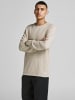 Jack & Jones Rundhals Strickpullover Langarm Sweater aus Baumwolle JJEHILL in Braun-4