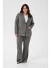 KAFFE curve Blazer KColia Loose fit in Grey Melange
