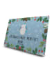 Mr. & Mrs. Panda Adventskalender Einhorn Fitness mit Spruch in Eisblau