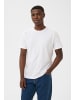 Matinique T-shirt MAJermane Gerade Passform in white/navy/glacier