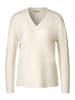 Street One V-Kragen Pullover für Damen in beige