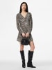 Pieces Midikleid in Morel