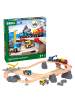 Brio Brio Aktionsspiel Steinverlade Set, Straßen & Schienen in bunt