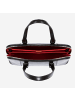 Jekyll & Hide Madrid Schultertasche RFID Schutz Leder 39 cm Laptopfach in black