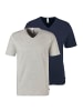 H.I.S T-Shirts in Blau / Grau