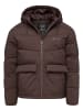 Humy Winterjacke mit Kapuze in Braun