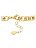Steel_Art Panzerarmband für Männer Falk goldfarben in goldfarben