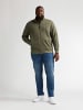 Petrol Industries Lässige Strickjacke Plus Size Rumbo in Grün
