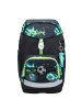 BAAGL 3-tlg. Set: Schulrucksack Airy Plus in Blau Fußball