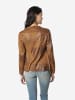KOROSHI Offene jacke fÃ¼r damen im leder-look. in braun