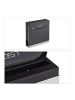 relaxdays Briefkasten in Schwarz/ Silber - (B)37 x (H)37 x (T)11 cm