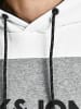 Jack & Jones Sweatshirt 'Logo Blocking' in weiß