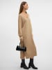Vero Moda Strickkleid in Silver Mink