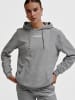 Hummel Verstellbare Taille Kapuzenpullover Hmlelemental Herren in GREY MELANGE