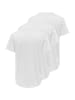 Only&Sons T-Shirt 'JEFF LONGY' in weiß
