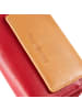 Greenburry Nappa Geldbörse RFID Schutz Leder 14 cm in red-tan