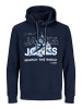Jack & Jones Sweatshirt 'Hunt' in dunkelblau