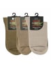 Riese Kurzschaft-Socken in beige