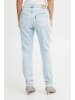 Pulz Jeans PZMELINA loose fit in Bleached Blue Denim