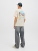 Jack & Jones T-shirt in Antique White