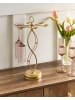 Beliani Weinglasregal LIMERICK in Gold - (W) 26 x (H) 43 x (L) 26 cm