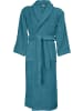 Erwin Müller Frottier Unisex-Bademantel lang Friedrichshafen in petrol